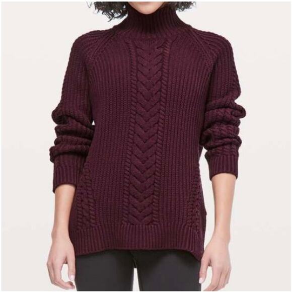 Lululemon Bring the Cozy Back Turtleneck Sz M - Picture 1 of 5